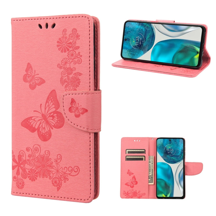 Butterfly Embossed Horizontal Flip Leather Phone Case