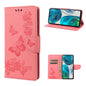 Butterfly Embossed Horizontal Flip Leather Phone Case