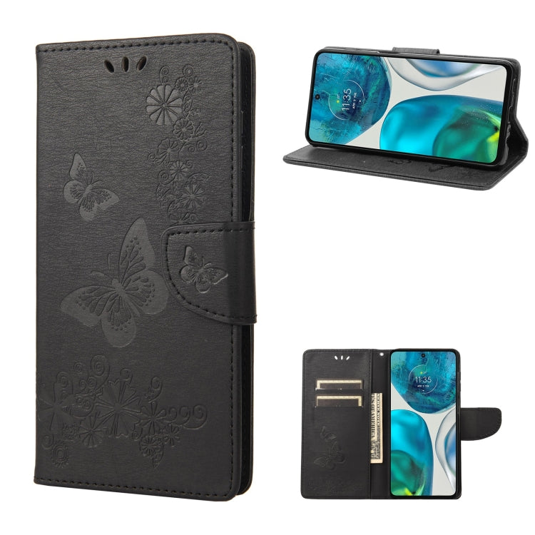 Butterfly Embossed Horizontal Flip Leather Phone Case