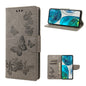 Butterfly Embossed Horizontal Flip Leather Phone Case