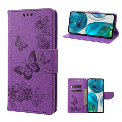 Butterfly Embossed Horizontal Flip Leather Phone Case