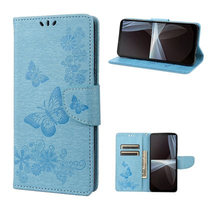 Butterfly Embossed Horizontal Flip Leather Phone Case