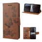 Butterfly Embossed Horizontal Flip Leather Phone Case