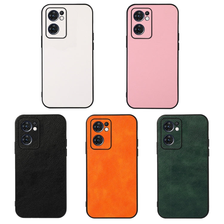 Accurate Hole Two-color Litchi Texture PU Phone Case