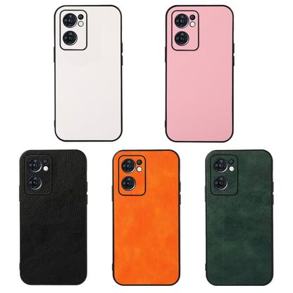Accurate Hole Two-color Litchi Texture PU Phone Case, For OPPO Reno7 5G International, For Sony Xperia 1 IV
