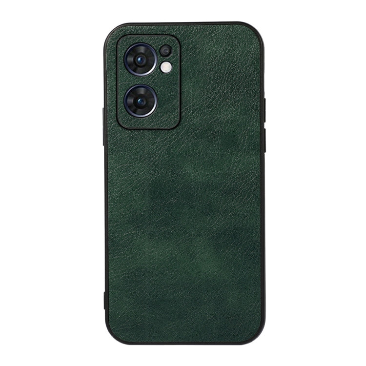 Accurate Hole Two-color Litchi Texture PU Phone Case