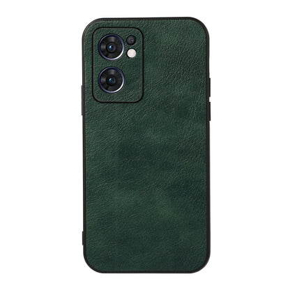 Accurate Hole Two-color Litchi Texture PU Phone Case, For OPPO Reno7 5G International, For Sony Xperia 1 IV