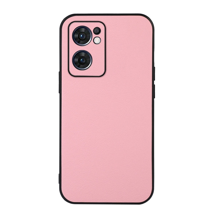 Accurate Hole Two-color Litchi Texture PU Phone Case