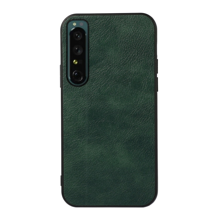 Accurate Hole Two-color Litchi Texture PU Phone Case