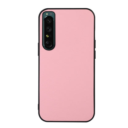 Accurate Hole Two-color Litchi Texture PU Phone Case