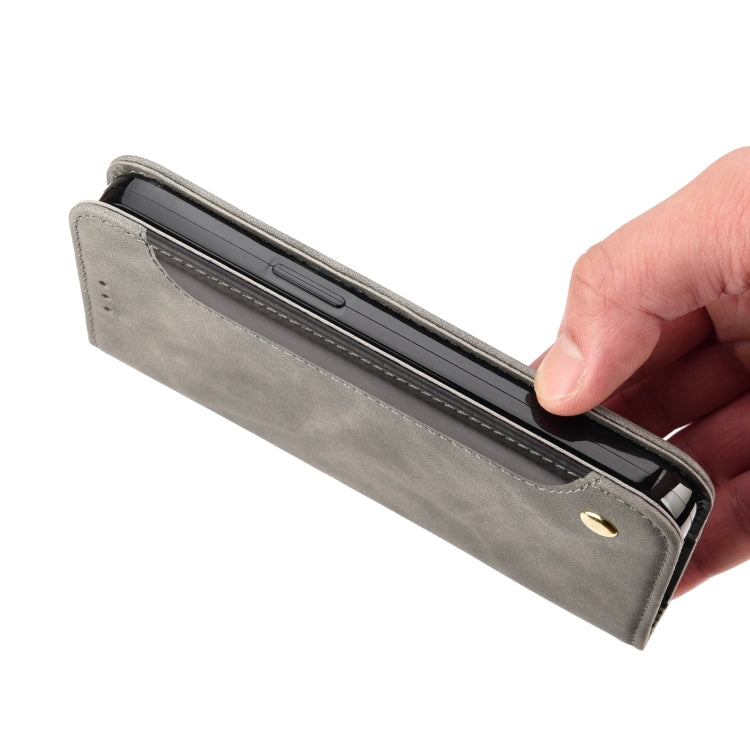 Skin Feel Splicing Leather Phone Case