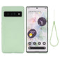 Pure Color Liquid Silicone Shockproof Phone Case, For Google Pixel 7 Pro, For Google Pixel 7