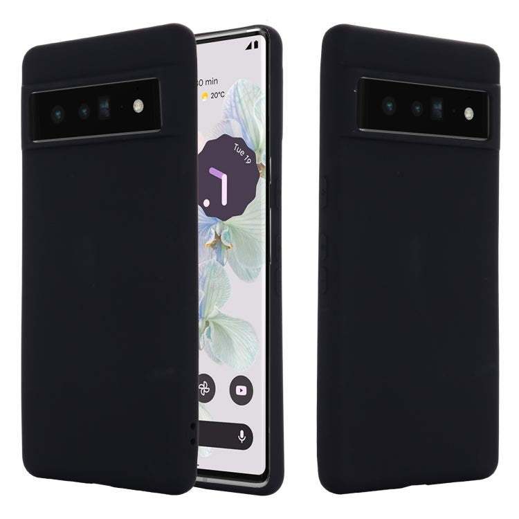 Pure Color Liquid Silicone Shockproof Phone Case, For Google Pixel 7 Pro, For Google Pixel 7
