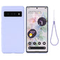 Pure Color Liquid Silicone Shockproof Phone Case, For Google Pixel 7 Pro, For Google Pixel 7