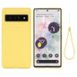Pure Color Liquid Silicone Shockproof Phone Case, For Google Pixel 7 Pro, For Google Pixel 7