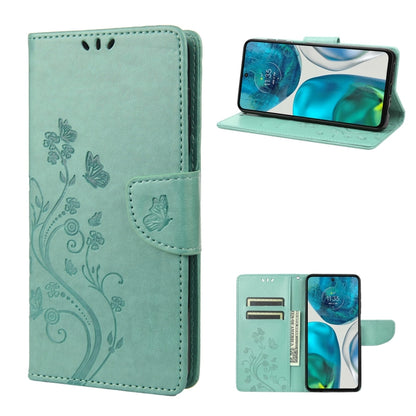 Embossed Butterfly Pattern Flip Leather Phone Case