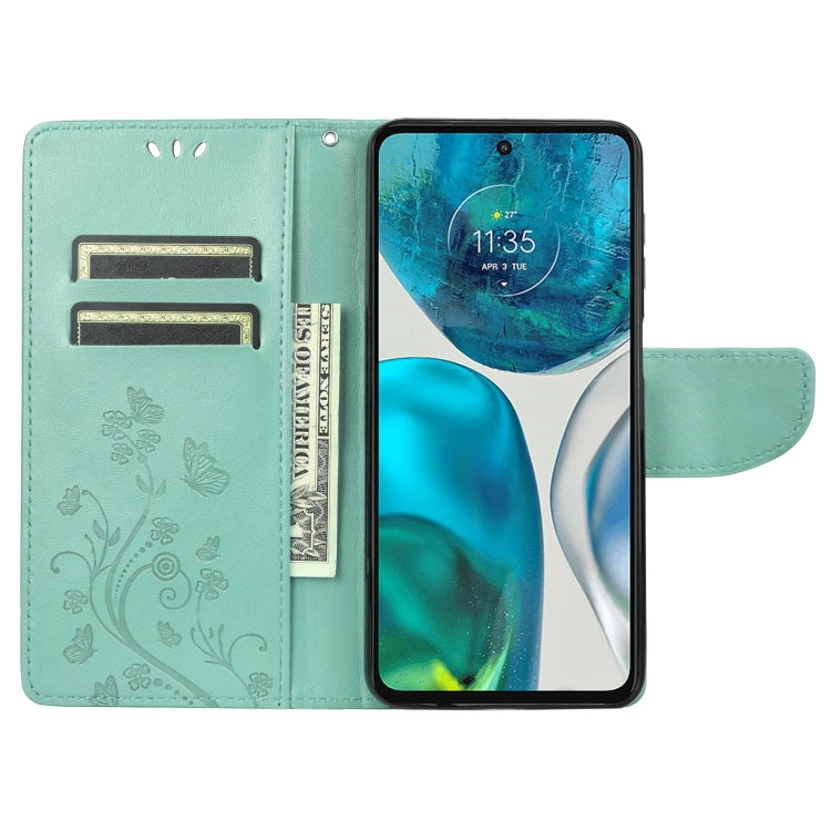 Embossed Butterfly Pattern Flip Leather Phone Case