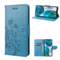 Embossed Butterfly Pattern Flip Leather Phone Case