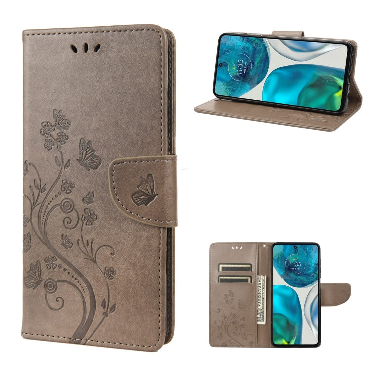 Embossed Butterfly Pattern Flip Leather Phone Case