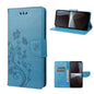 Embossed Butterfly Pattern Flip Leather Phone Case