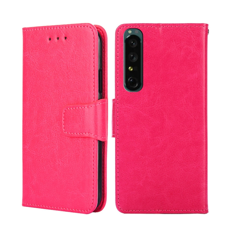 Crystal Texture Leather Phone Case