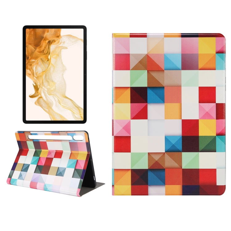 Painted Voltage Pen Slot Tablet Smart Case