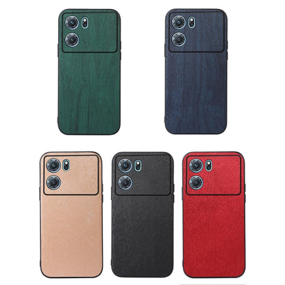 Wood Texture PU Phone Case