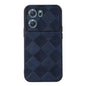 Weave Plaid PU Phone Case, For OPPO K10 5G, For OPPO K10 Pro 5G, For vivo S15e