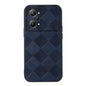 Weave Plaid PU Phone Case, For OPPO K10 5G, For OPPO K10 Pro 5G, For vivo S15e