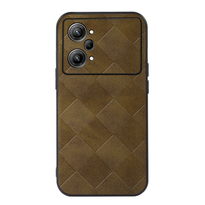 Weave Plaid PU Phone Case, For OPPO K10 5G, For OPPO K10 Pro 5G, For vivo S15e