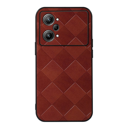 Weave Plaid PU Phone Case