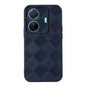 Weave Plaid PU Phone Case, For OPPO K10 5G, For OPPO K10 Pro 5G, For vivo S15e