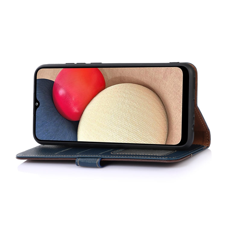 KHAZNEH Litchi Texture Leather RFID Phone Case