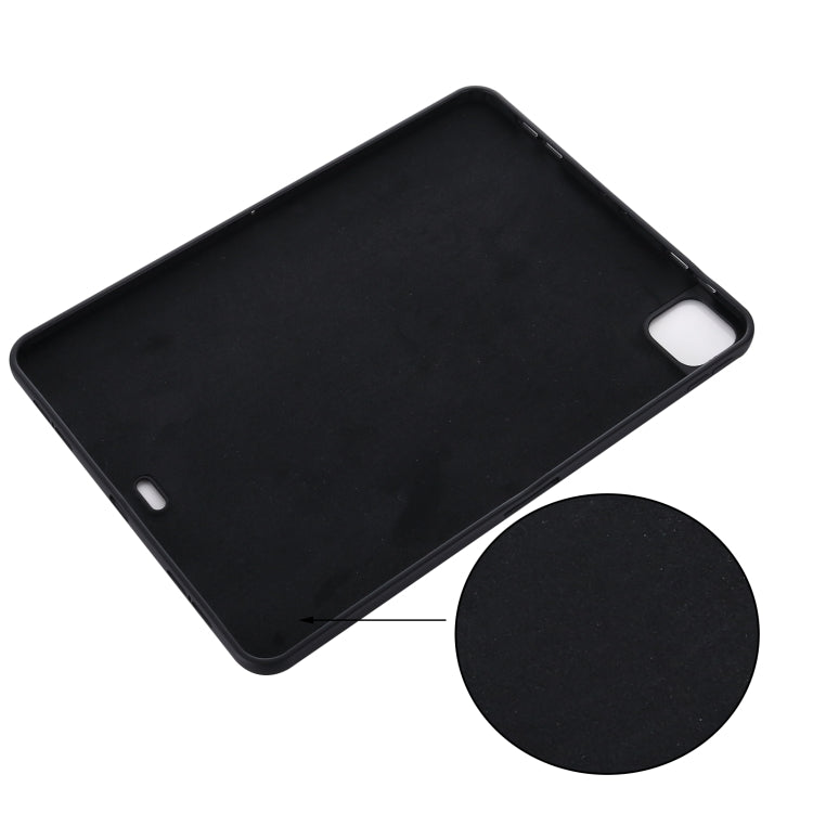 Pure Color Liquid Silicone Shockproof Tablet Case