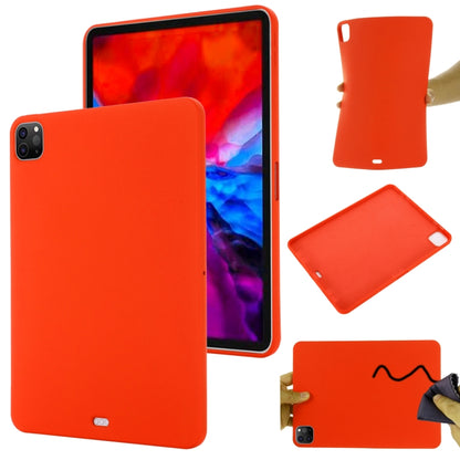 Pure Color Liquid Silicone Shockproof Tablet Case