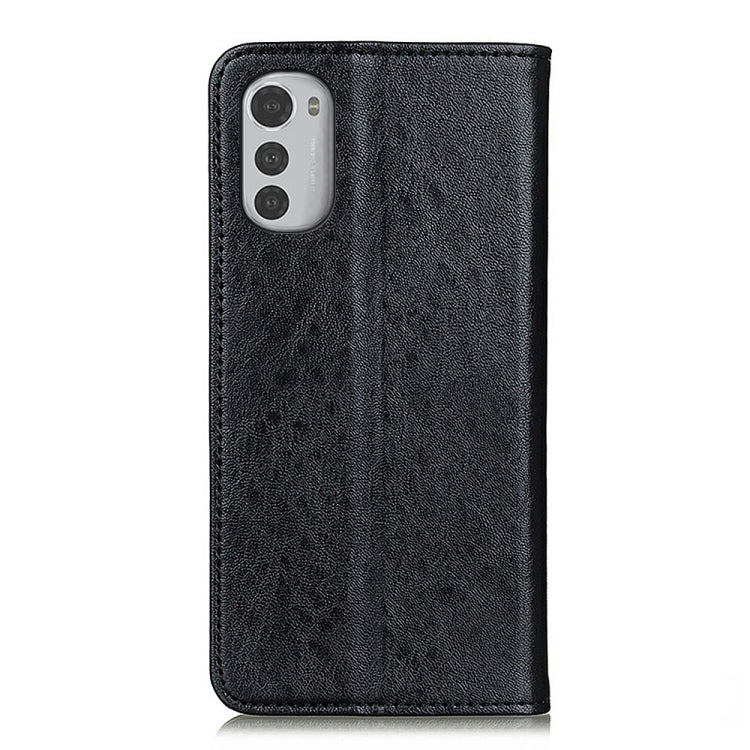 Magnetic Crazy Horse Texture Horizontal Flip Leather Phone Case