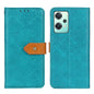 European Floral Embossed Flip Leather Phone Case