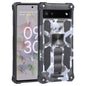 Camouflage Armor TPU + PC Magnetic Holder Phone Case