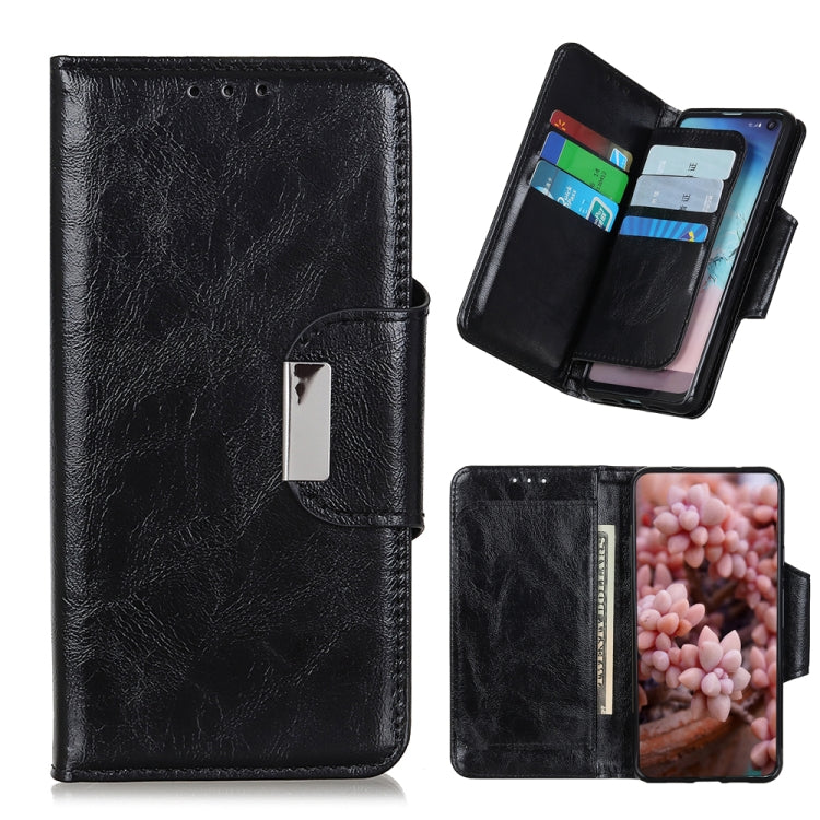 Crazy Horse Texture 6-Card Slots Leather Phone Case, For OnePlus Nord CE 2 Lite 5G