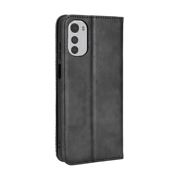 Magnetic Buckle Retro Texture Leather Phone Case