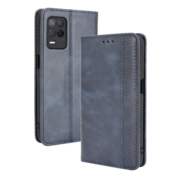 Magnetic Buckle Retro Texture Leather Phone Case