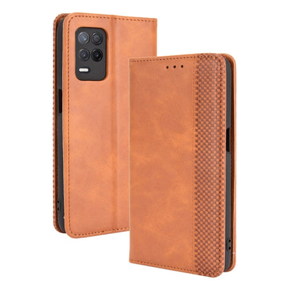 Magnetic Buckle Retro Texture Leather Phone Case