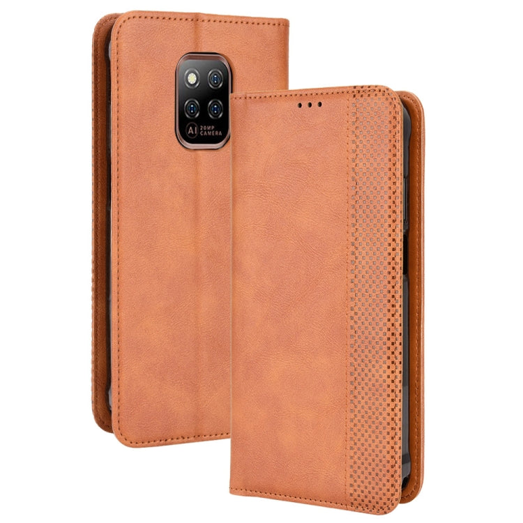 Magnetic Buckle Retro Texture Leather Phone Case, Series 1