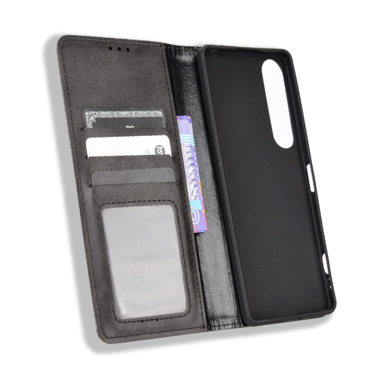 Magnetic Buckle Retro Texture Leather Phone Case, Series 1