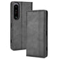 Magnetic Buckle Retro Texture Leather Phone Case, Series 1