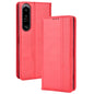 Magnetic Buckle Retro Texture Leather Phone Case, For Ulefone Power Armor 14 / 14 Pro, For Ulefone Armor X10 / X10 Pro, For Oukitel WP18, For Sony Xperia 1 IV, For Sony Xperia 10 IV, For Sharp Aquos R7