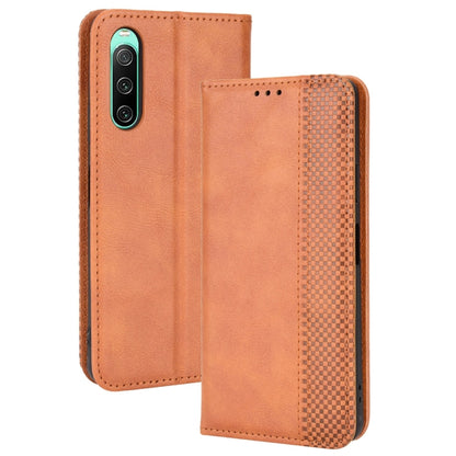 Magnetic Buckle Retro Texture Leather Phone Case, Series 2