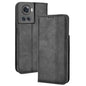 Magnetic Buckle Retro Texture Leather Phone Case, For OnePlus Ace 5G / 10R