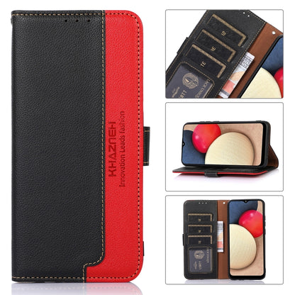 KHAZNEH Litchi Texture Leather RFID Phone Case