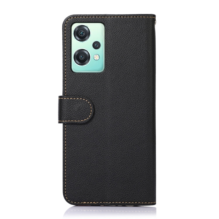 KHAZNEH Litchi Texture Leather RFID Phone Case, For OnePlus Nord CE 2 Lite 5G
